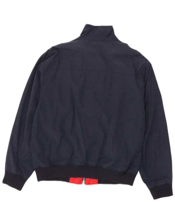 Chaqueta bomber vintage para hombre IT 48 Algodón azul marino medio