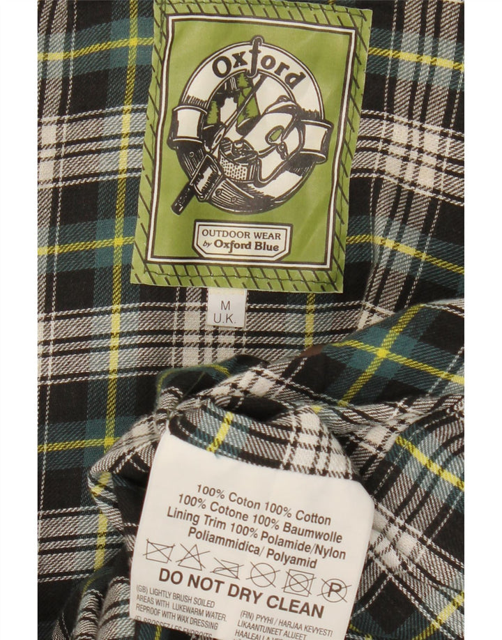 Chaqueta Oxford de algodón encerado para hombre UK 38 Marrón medio
