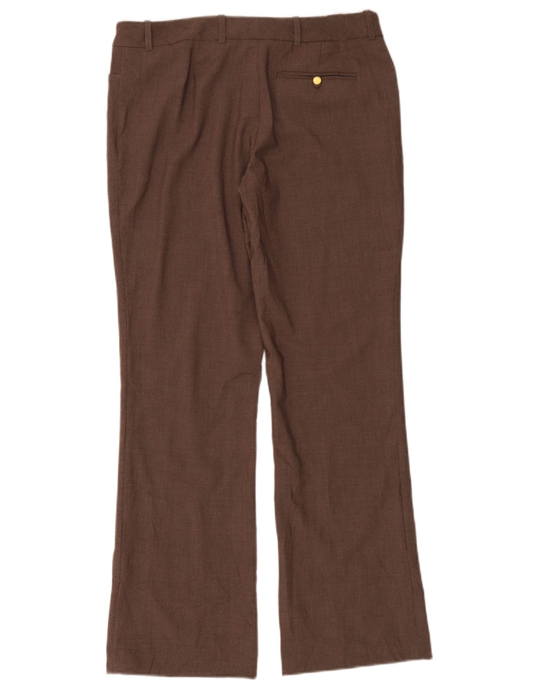 Calvin Klein Pantalones casuales con corte de bota para mujer US 6 Medium W32 L32 Marrón