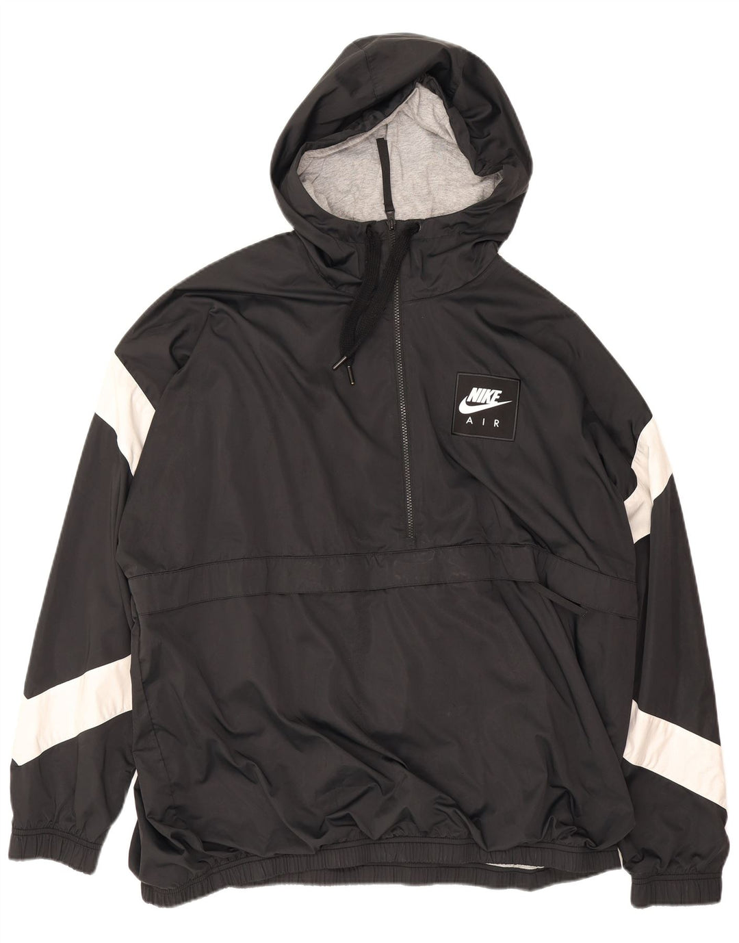 Nike Hombre Jersey Loose Fit Chándal Top Chaqueta XL Negro Colorblock