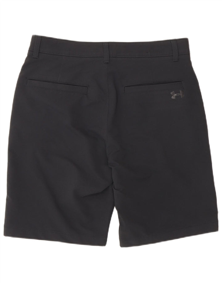 Under Armour Pantalones cortos chinos para hombre W32 Poliéster negro mediano