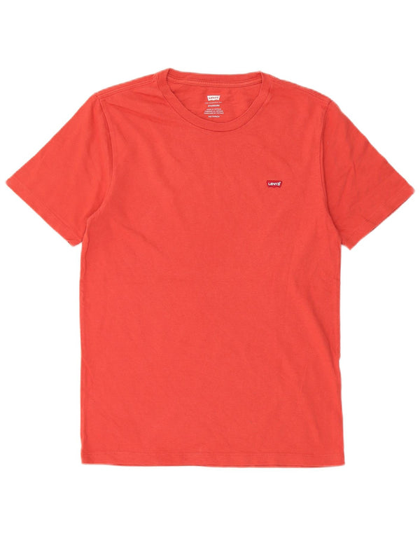 Levi's Camiseta estándar para hombre Top XS Algodón rojo