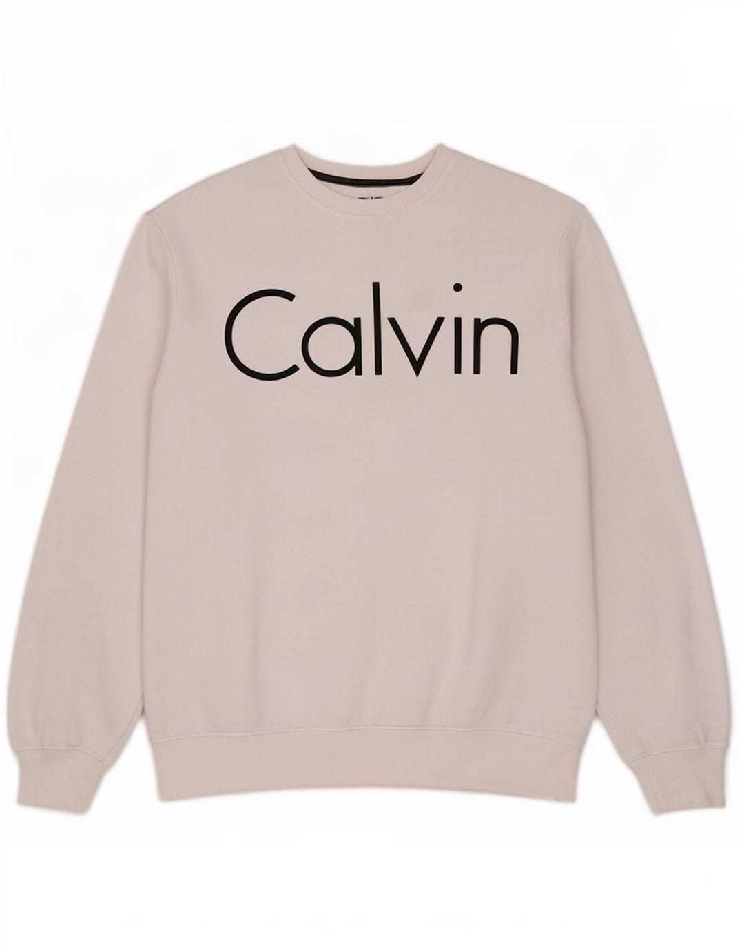 Calvin Klein Sudadera Gráfica para Hombre Jersey De Algodón Blanco Mediano