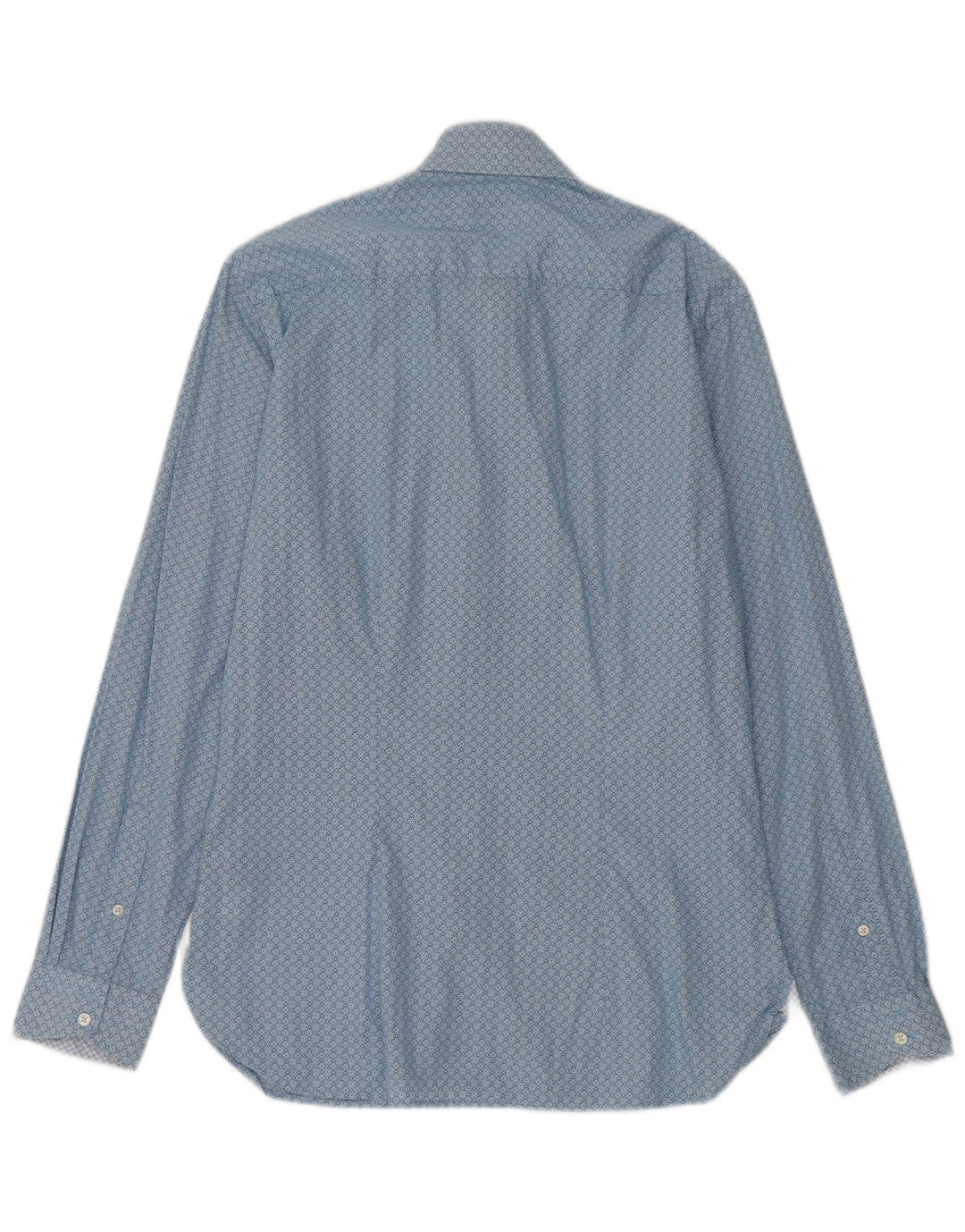 Ted Baker Camisa para hombre Talla 15 1/2 Algodón floral azul mediano