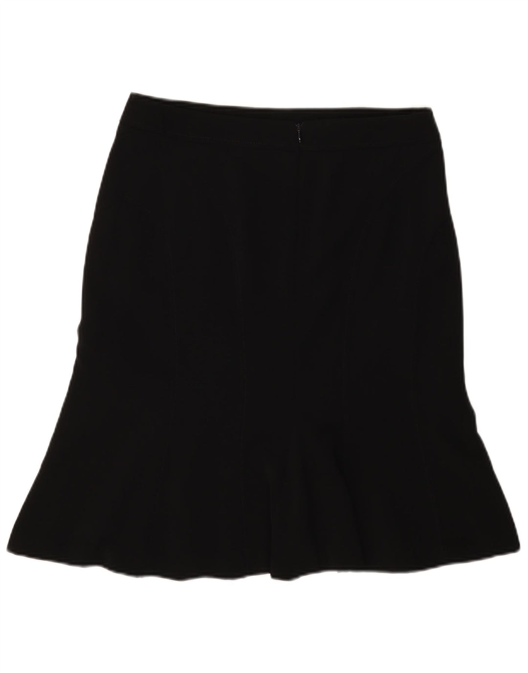Luisa Spagnoli Falda trompeta para mujer IT 44 Medium W30 Poliéster negro