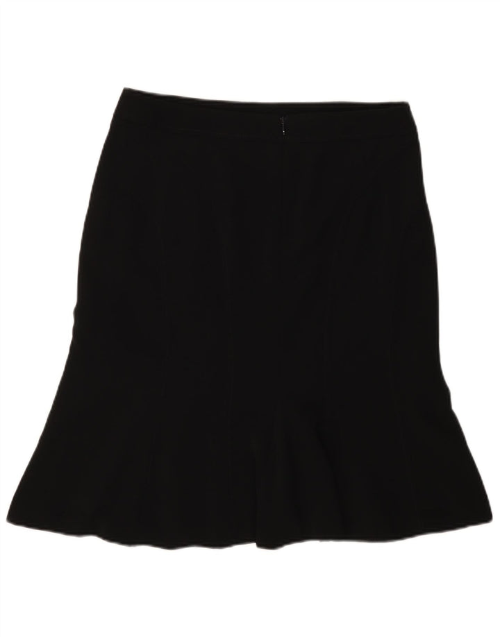 Luisa Spagnoli Falda trompeta para mujer IT 44 Medium W30 Poliéster negro
