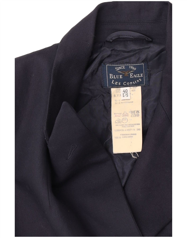Les Copains Chaqueta Blazer Azul Eagle para Mujer IT 40 Small Azul Marino