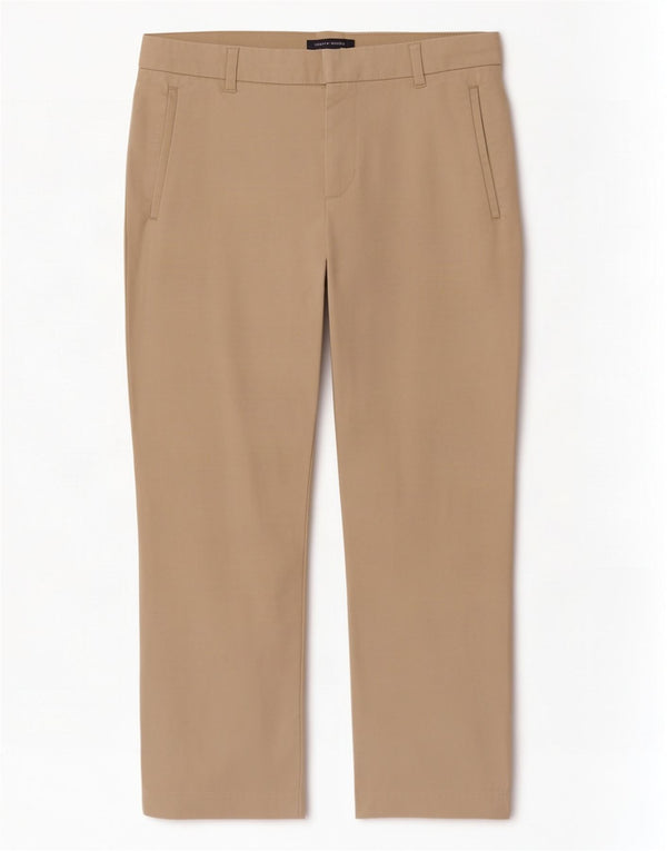 Tommy Hilfiger Pantalones Cortos Rectos para Mujer US 6 Medium W30 L24 Beige
