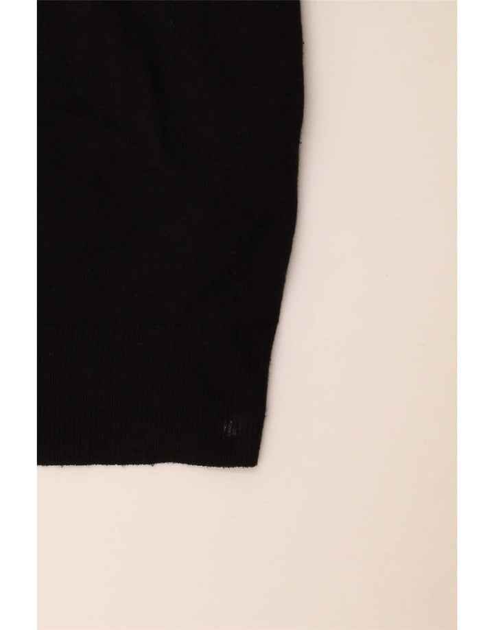 Marks & Spencer Suéter tipo cárdigan para mujer UK 44 Viscosa negra mediana