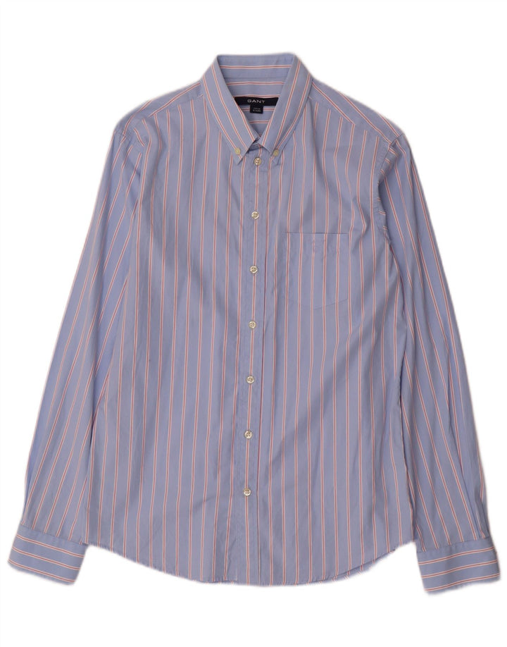 Camisa Gant Niño 14-15 Años Algodón Rayas Azul