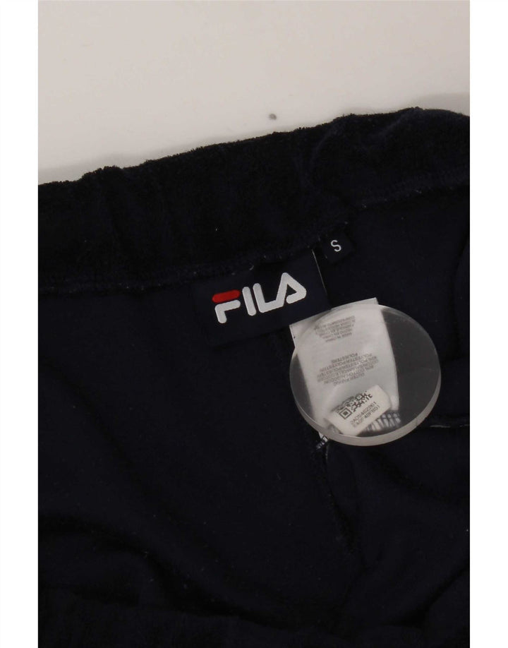 Fila Mujer Sport Shorts Small Azul Marino Algodón