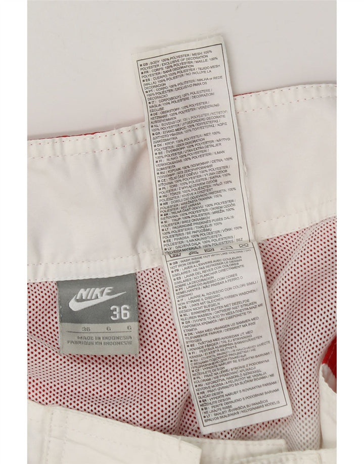 Nike - Bañador para hombre (talla grande), color blanco y poliéster