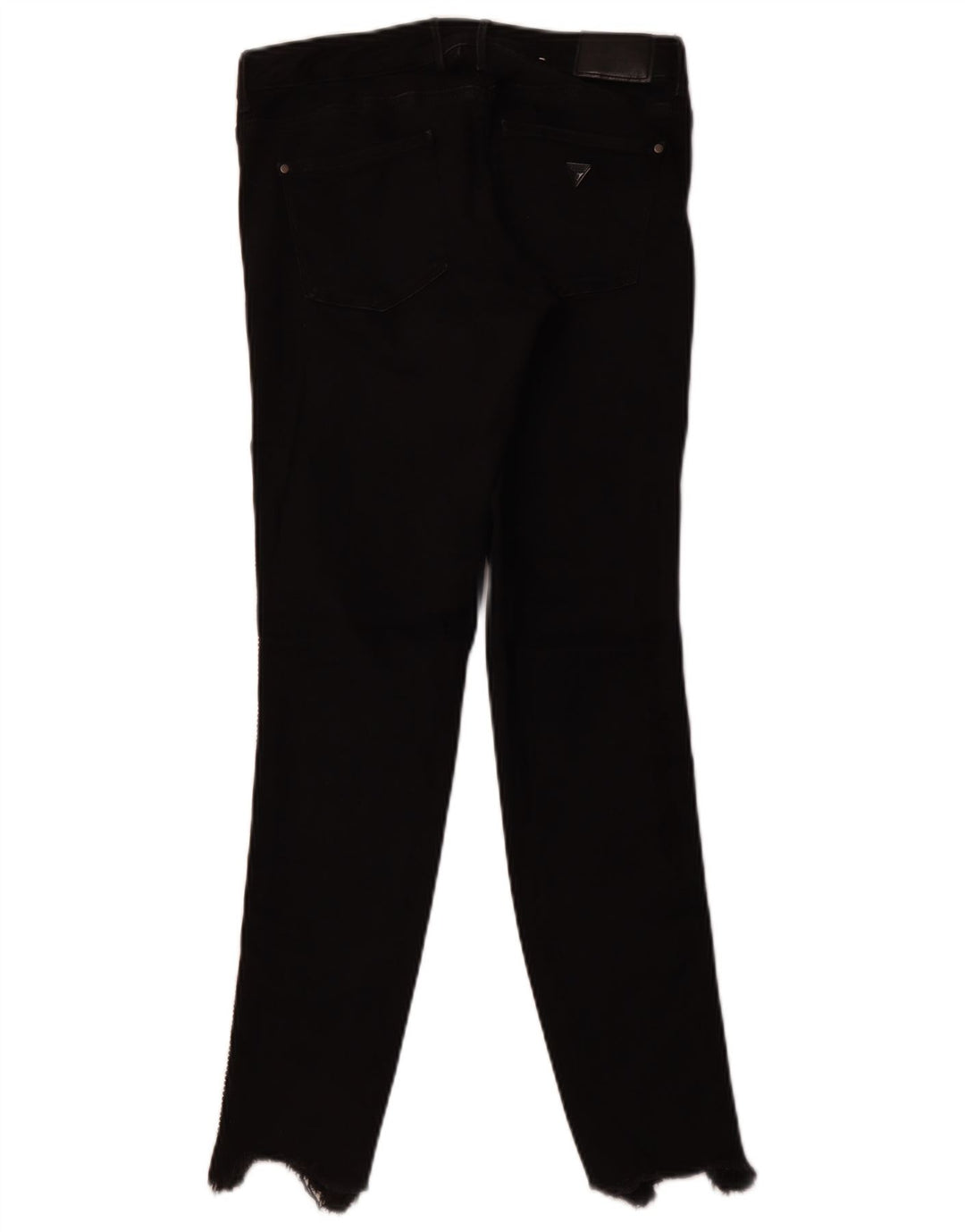 GUESS Vaqueros ajustados Jegging de talle medio para mujer W28 L28 Algodón negro