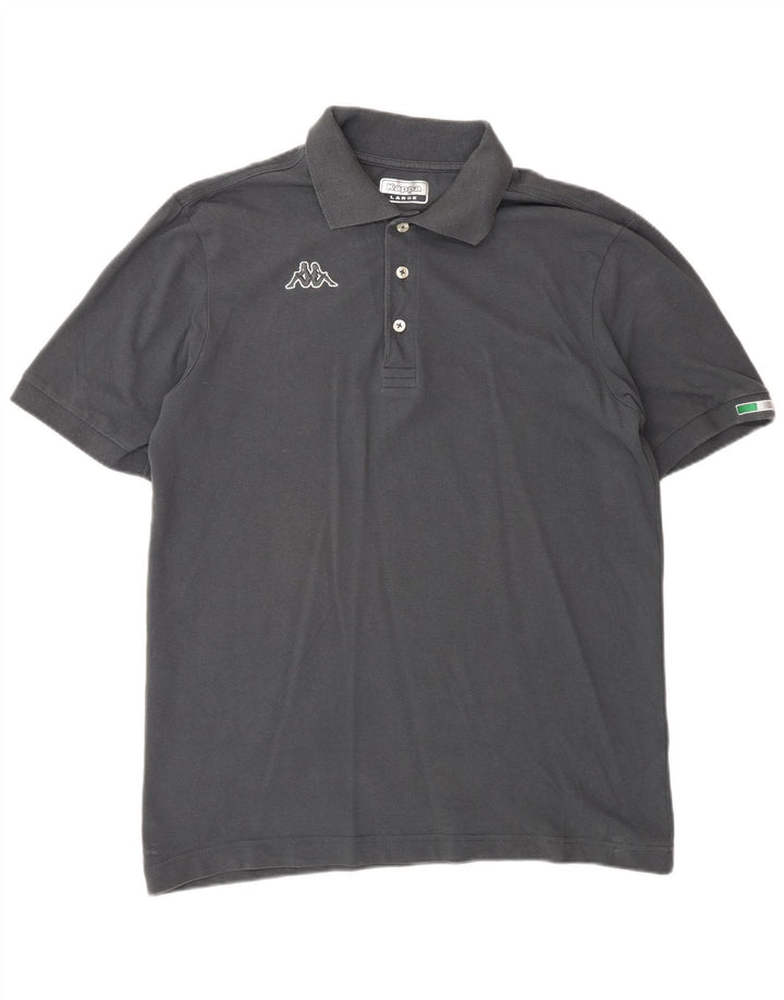 Kappa Polo Hombre Grande Gris