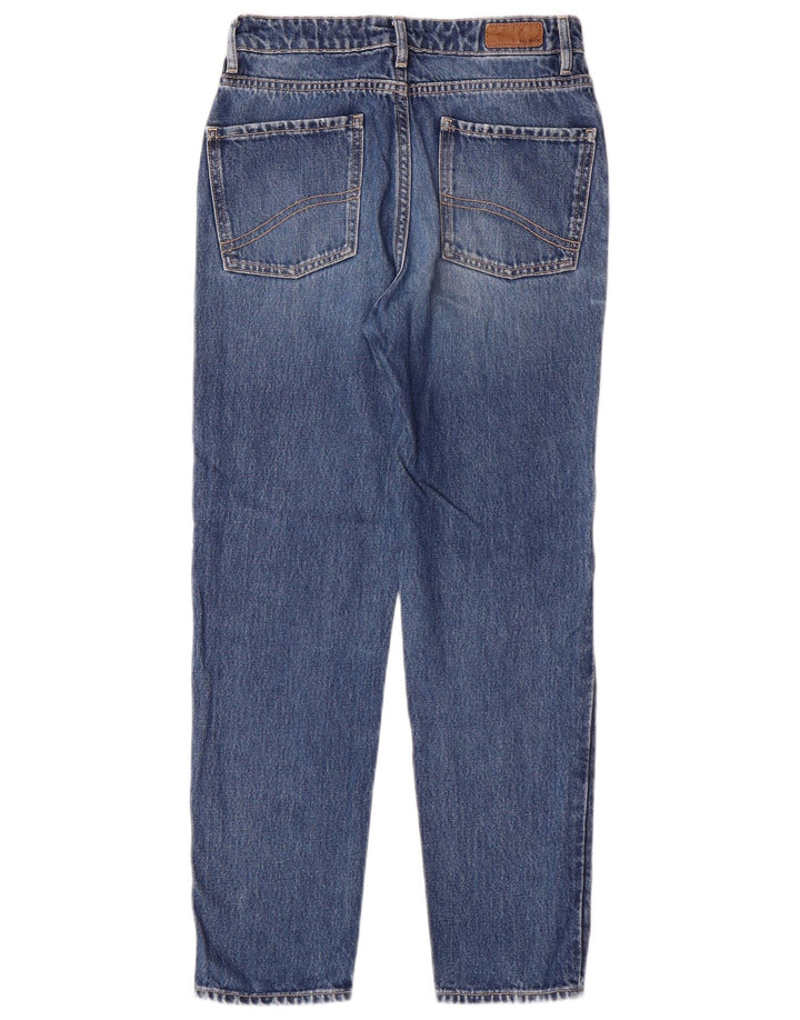 FAT FACE Jeans Mom para Mujer Vaqueros Slim desgastados UK 6 XS W26 L26 Algodón Azul