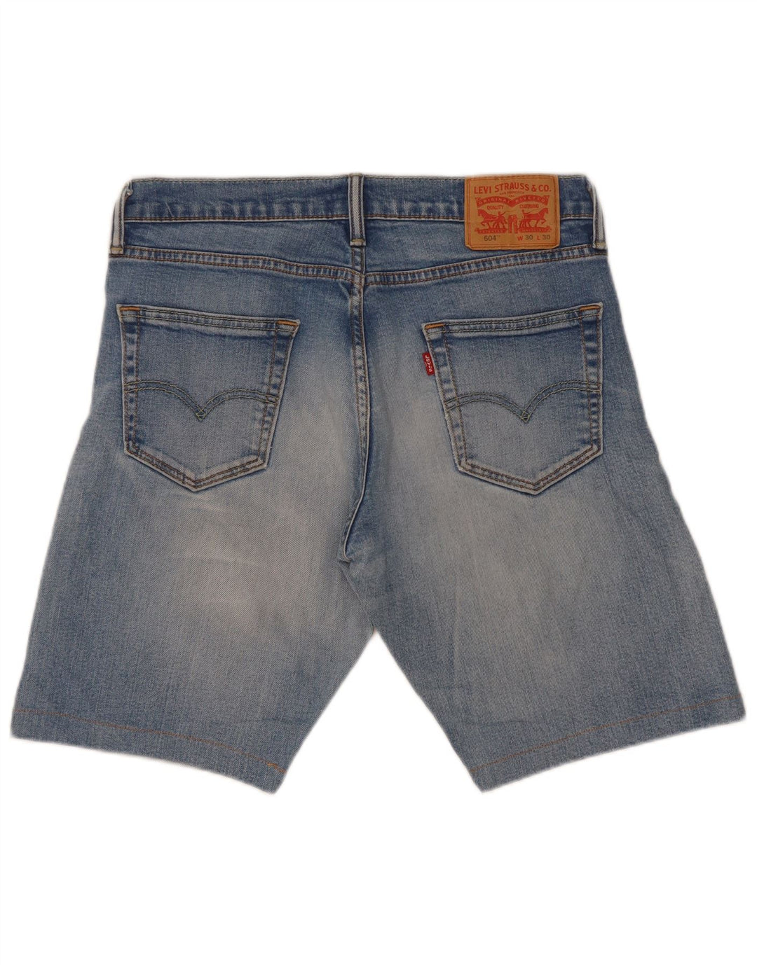 Levi's Hombre 504 Shorts De Mezclilla W30 Azul Medio