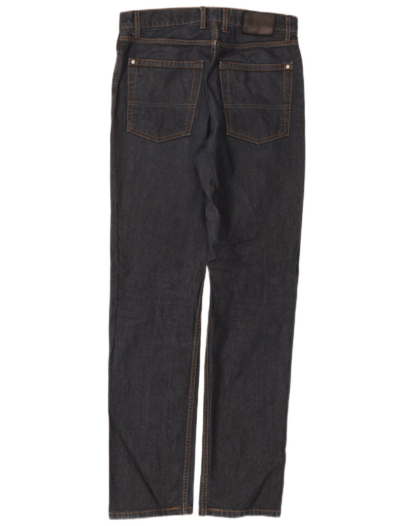 Marks & Spencer Vaqueros rectos Blue Harbor para hombre W30 L33 Algodón azul marino