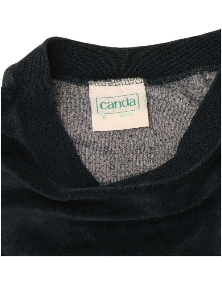CANDA - Sudadera extragrande para mujer, talla 10, algodón verde pequeño