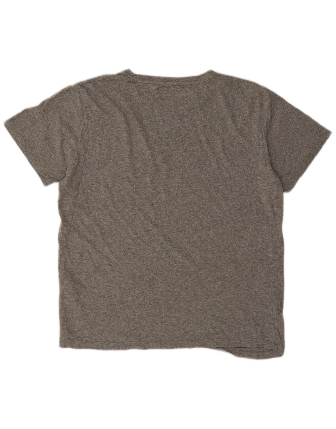 Jack & Jones Hombre Regular Fit Camiseta Gráfica Top Gris Medio Moteado