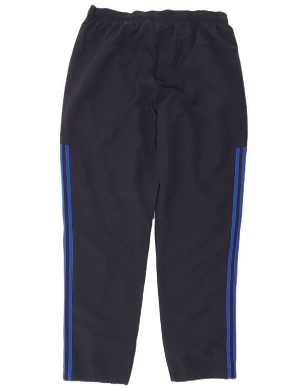 Adidas Hombre Pantalones De Chándal Joggers Grande Azul Marino Poliéster