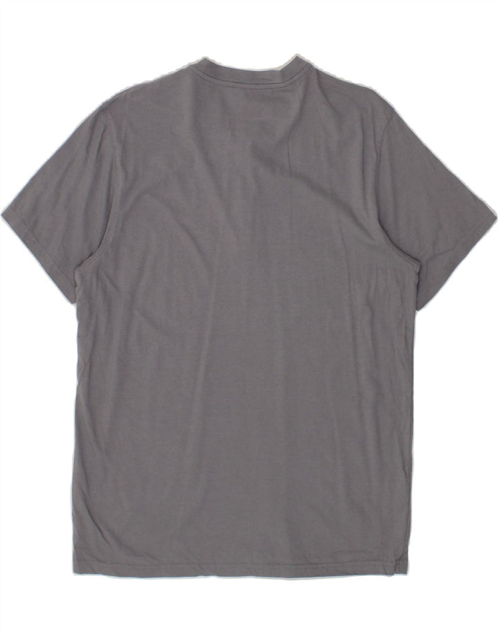 EDDIE BAUER Mens T-Shirt Top Medium Grey Cotton Vintage Eddie Bauer and Second-Hand Eddie Bauer from Messina Hembry 
