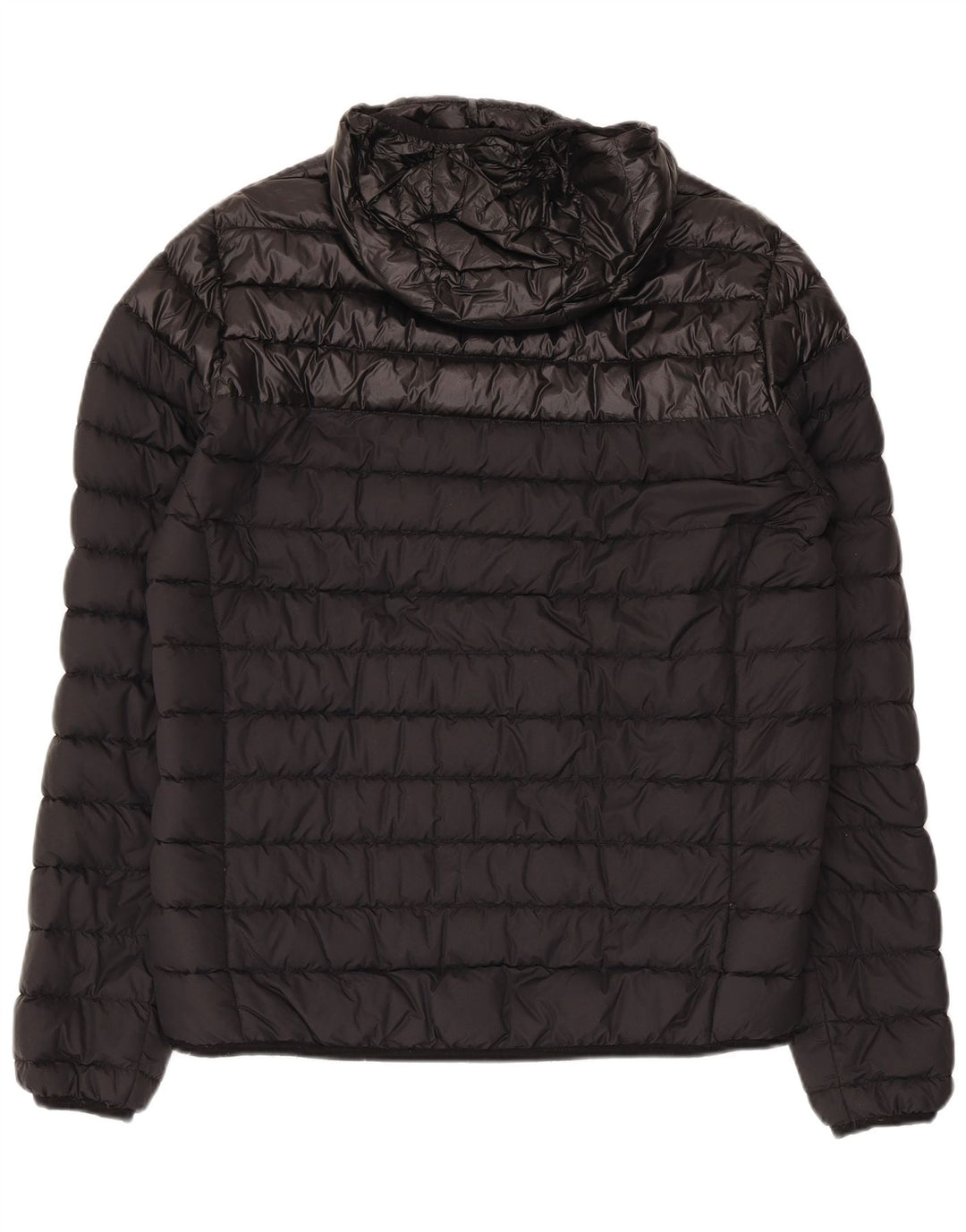 Ciesse Piumini Chaqueta acolchada con capucha para hombre UK 40 Medium Black Nylon