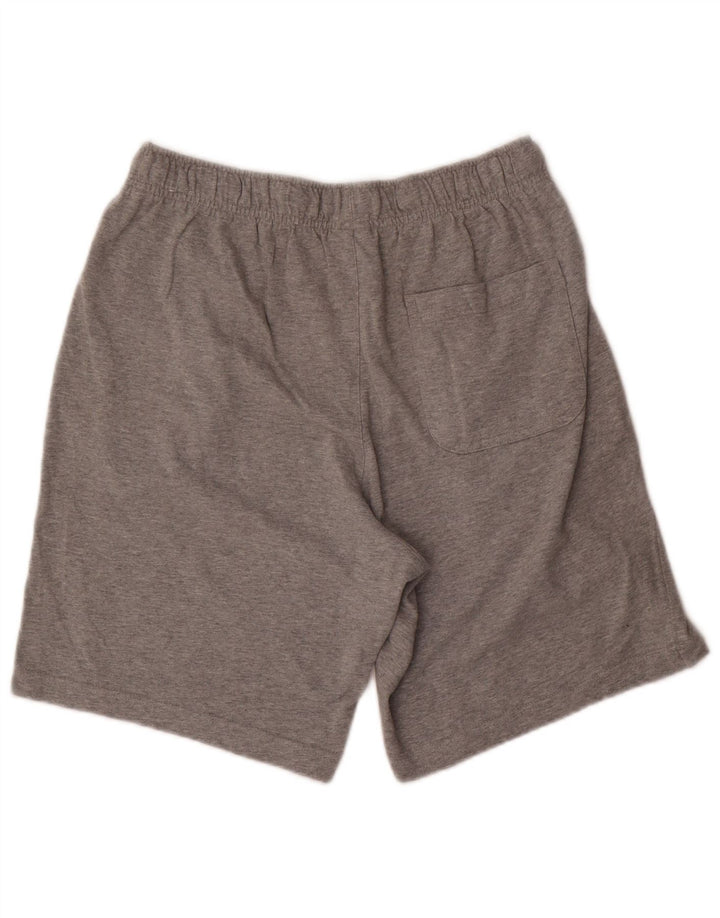 Pantalones cortos deportivos Nike para hombre de algodón moteado en gris medio