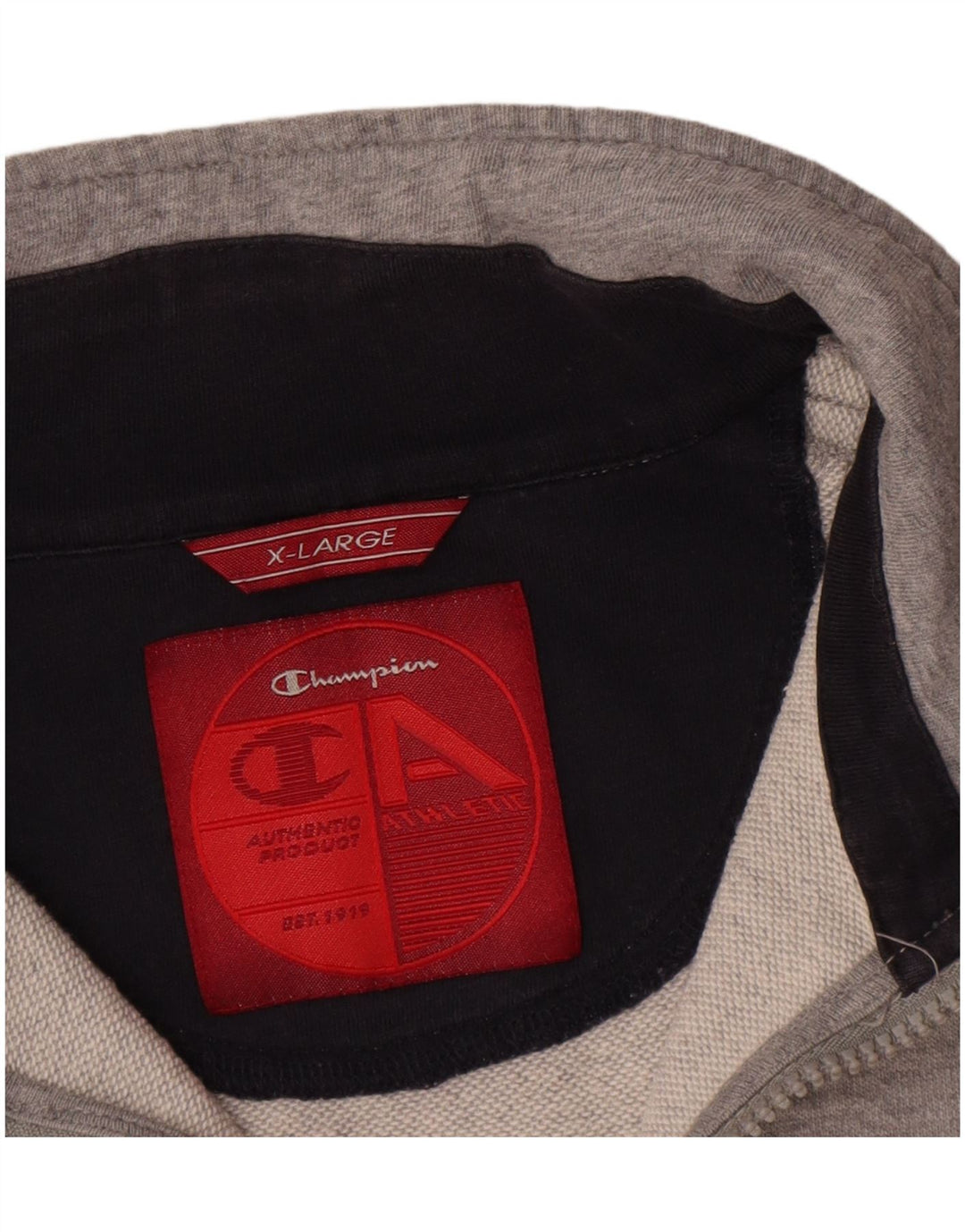 Champion Chaqueta de Chándal para Hombre XL Algodón Gris