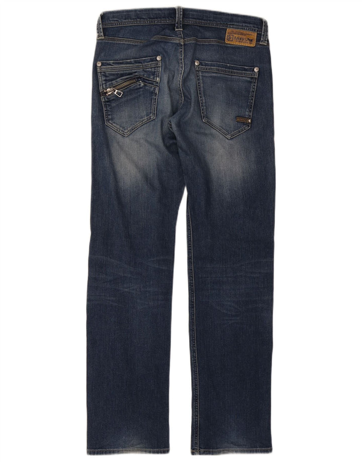 Meltin' Pot Vaqueros rectos para mujer W33 L34 Algodón azul