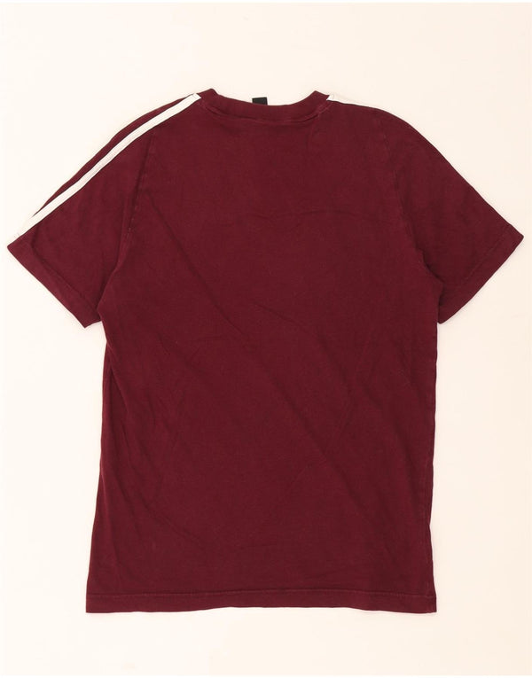 ADIDAS Camiseta Hombre Top Small Granate Algodón