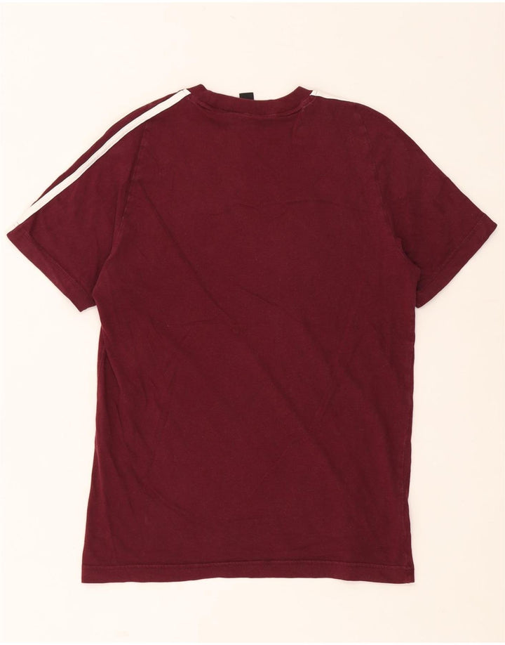 ADIDAS Camiseta Hombre Top Small Granate Algodón