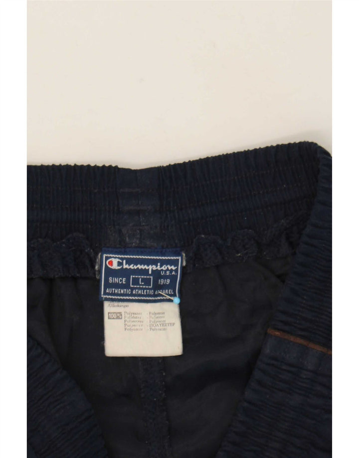 Champion Pantalones De Chándal Cargo Para Hombre Grande Poliéster Azul Marino