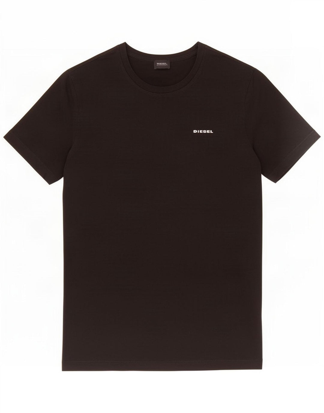 Diesel Camiseta Hombre Top XL Algodón Negro
