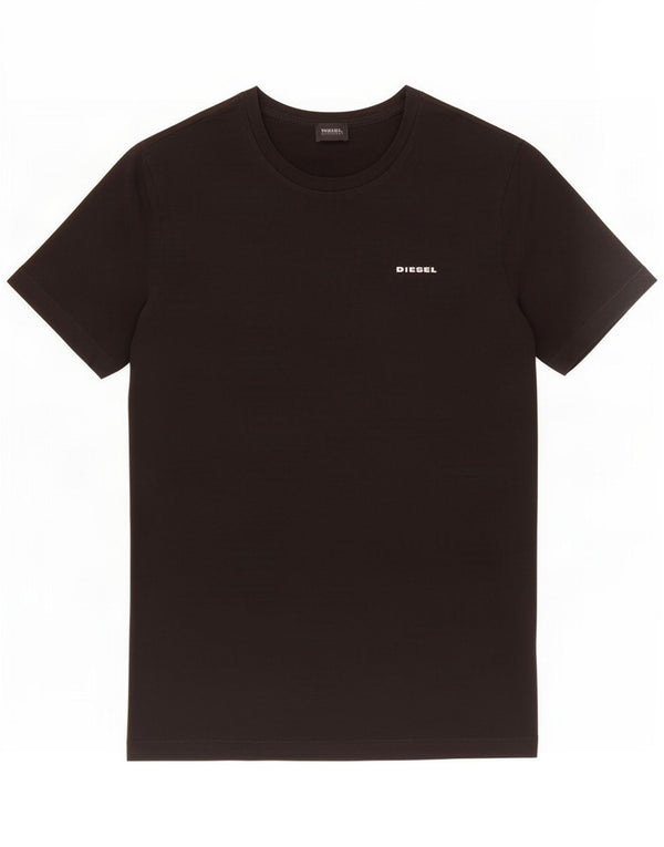 Diesel Camiseta Hombre Top XL Algodón Negro