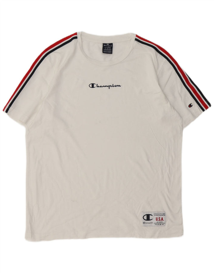 Champion Camiseta Hombre Top XL Blanco
