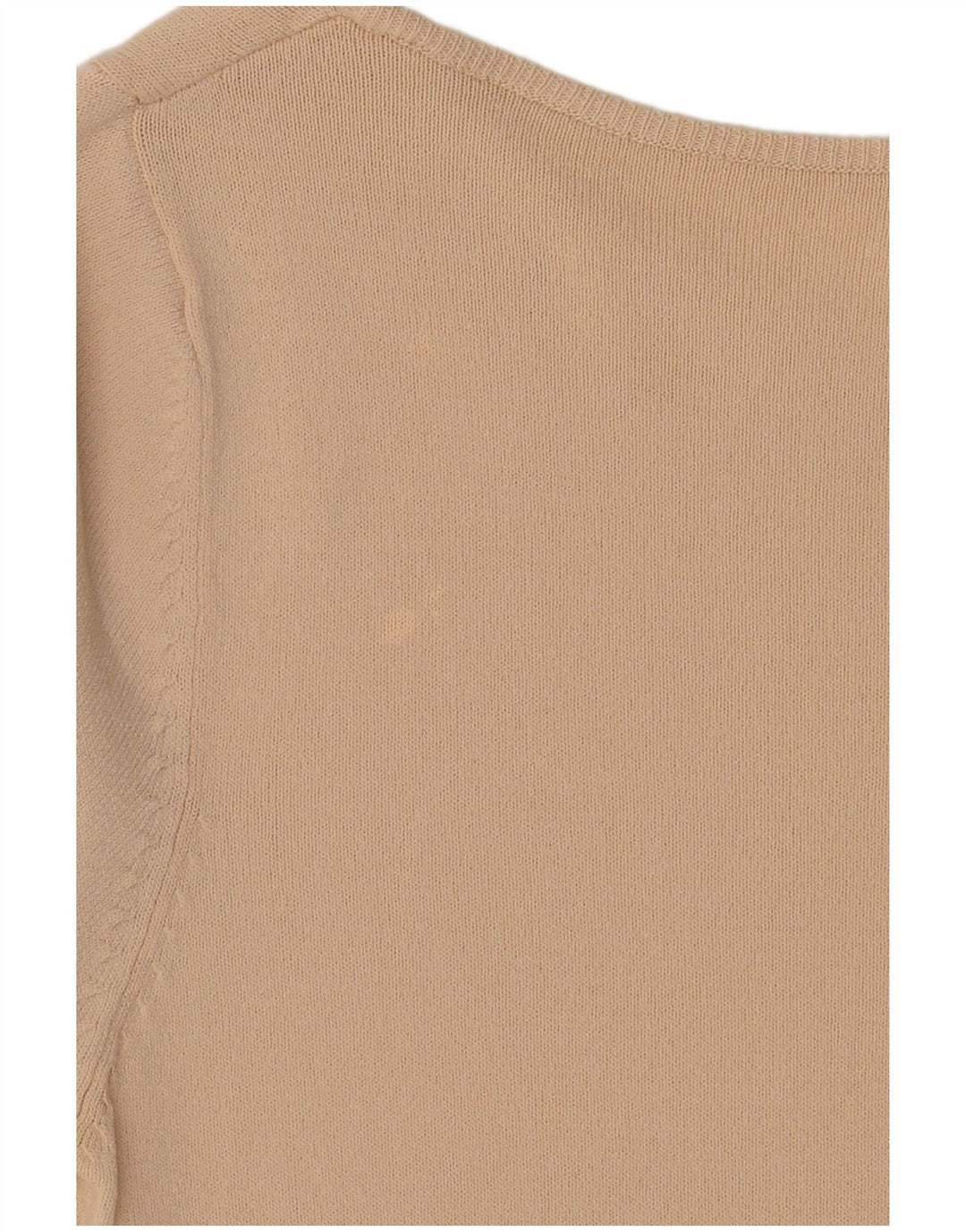 Zara Mujer Blusa Top UK 42 Medio Beige