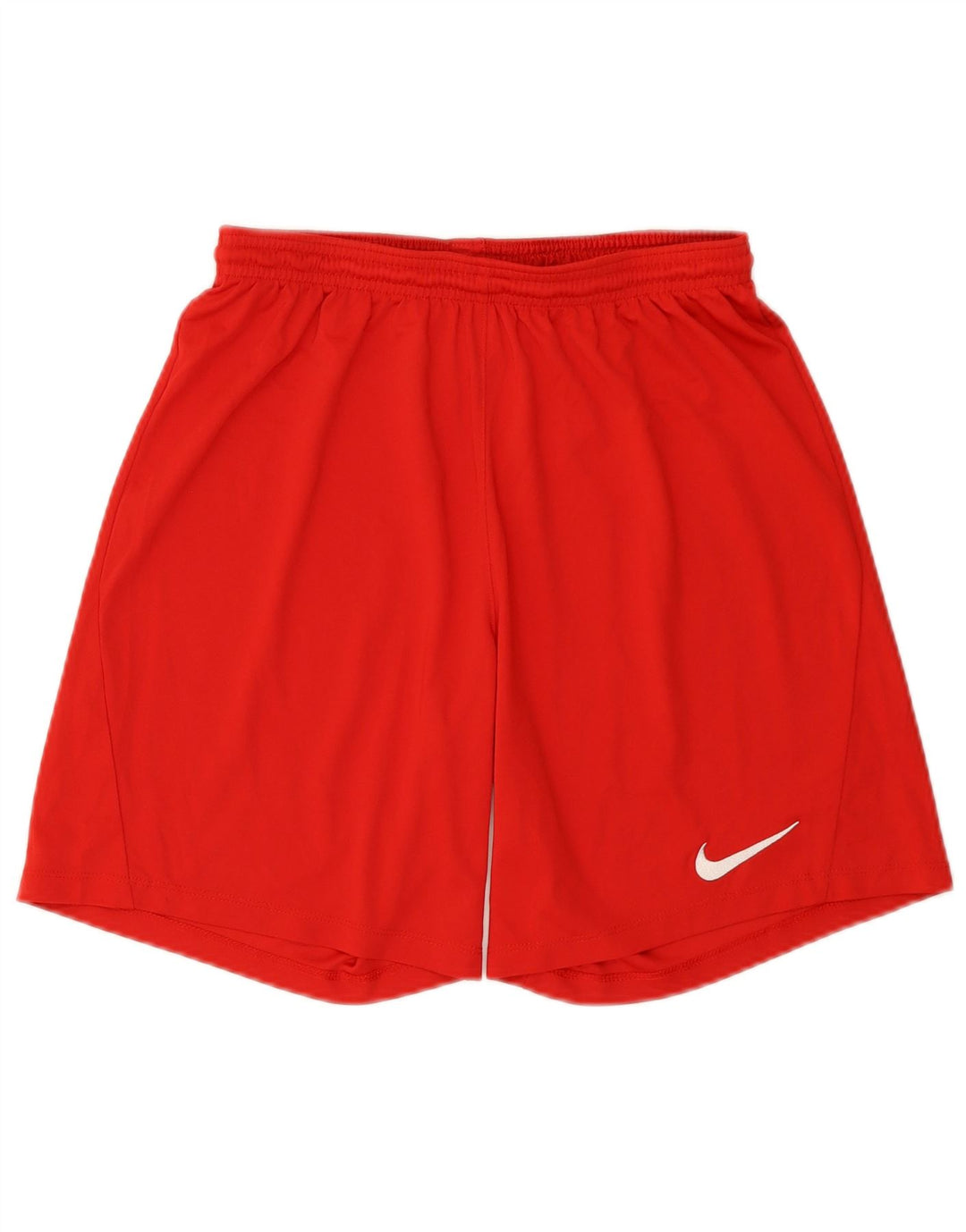 Nike Pantalones cortos deportivos Dri Fit Slim para hombre, poliéster rojo grande