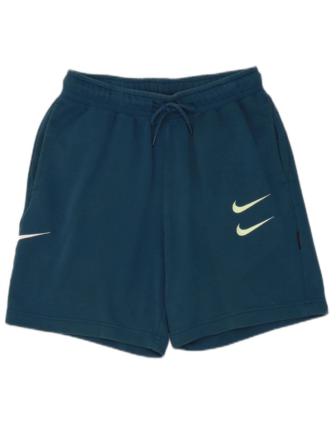 Nike - Pantalones cortos deportivos con gráficos para hombre, algodón azul pequeño