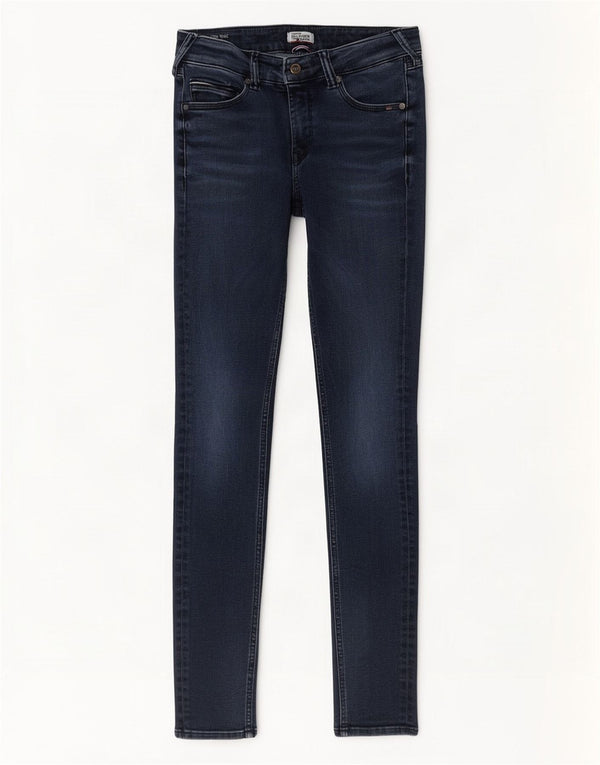 Tommy Hilfiger Jeans ajustados de cintura baja Sophia para mujer W29 L32 Azul marino