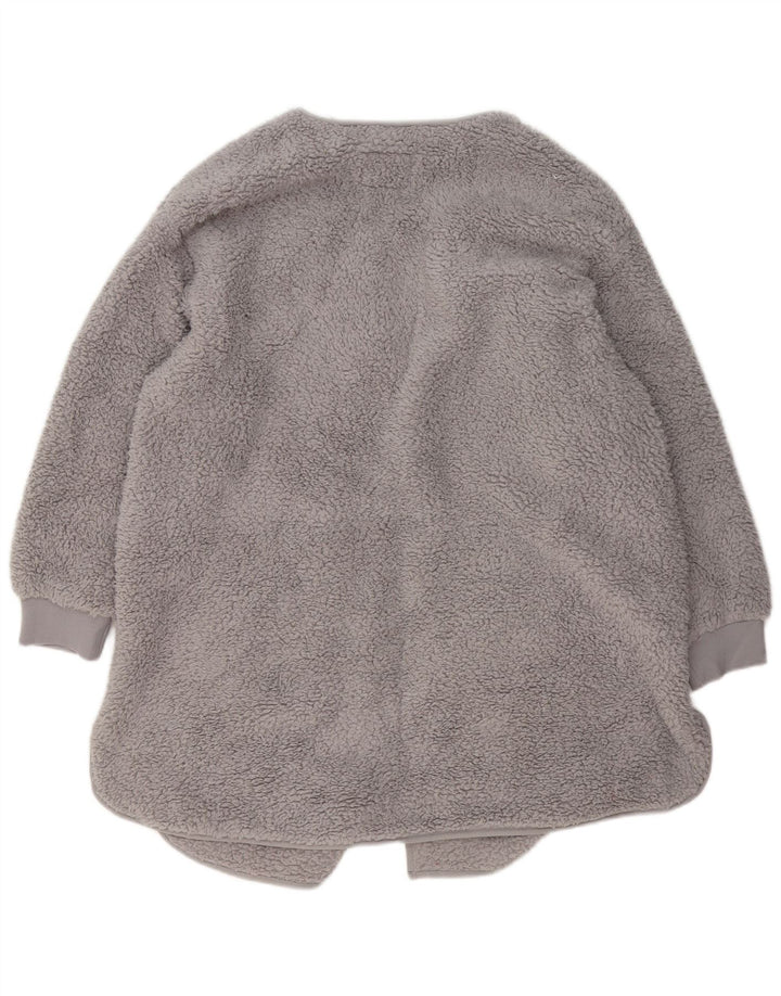 Marks & Spencer Abrigo de lana abierto de gran tamaño para mujer Reino Unido 46 Gris grande
