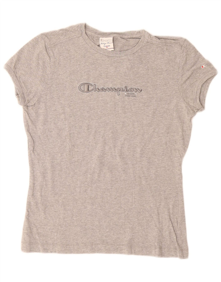 CHAMPION Camiseta con gráfico Heritage Classics para mujer UK 40 Gris medio