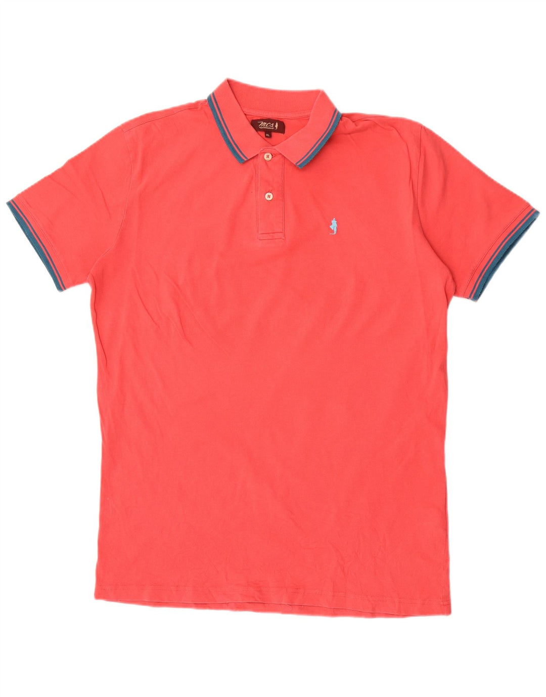 Marlboro Classics Polo Hombre XL Algodón Rayas Rojas