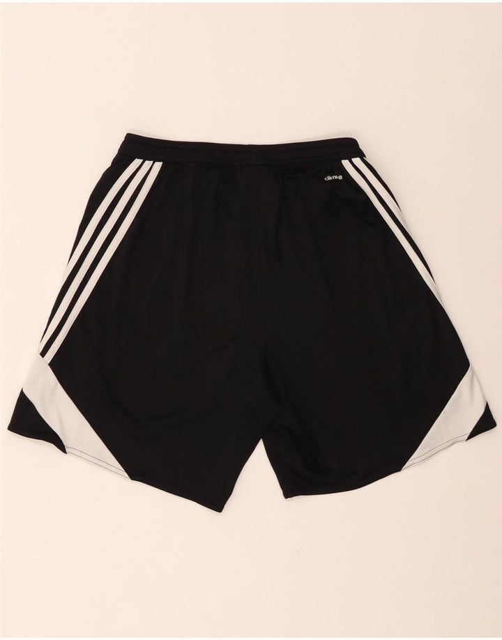 Adidas Mens Climalite Sport Shorts Medio Negro Colorblock Poliéster