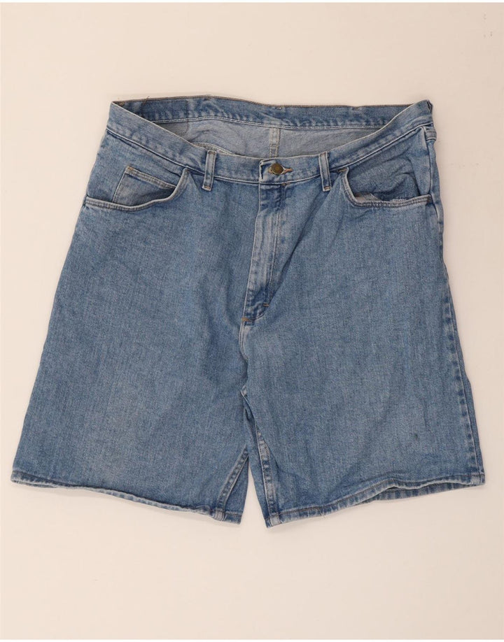WRANGLER Pantalones cortos vaqueros para hombre W38 XL Algodón azul