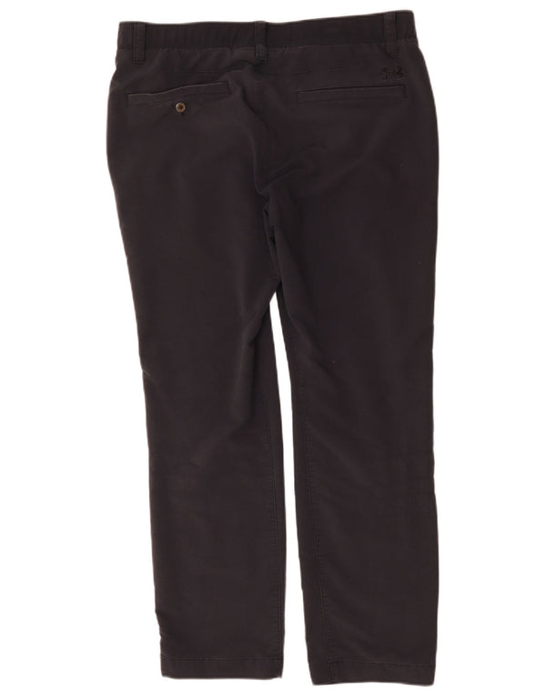 Under Armour Pantalón chino recto para hombre W36 L30 Nylon azul marino
