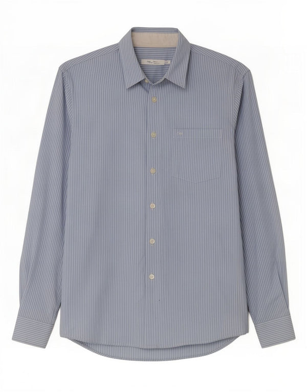Camisa Jack Wills para hombre XS Algodón a rayas azules