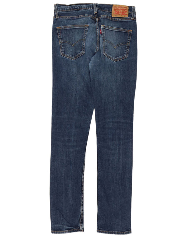 Levi's Hombre 511 Slim Jeans W32 L34 Algodón Azul Marino