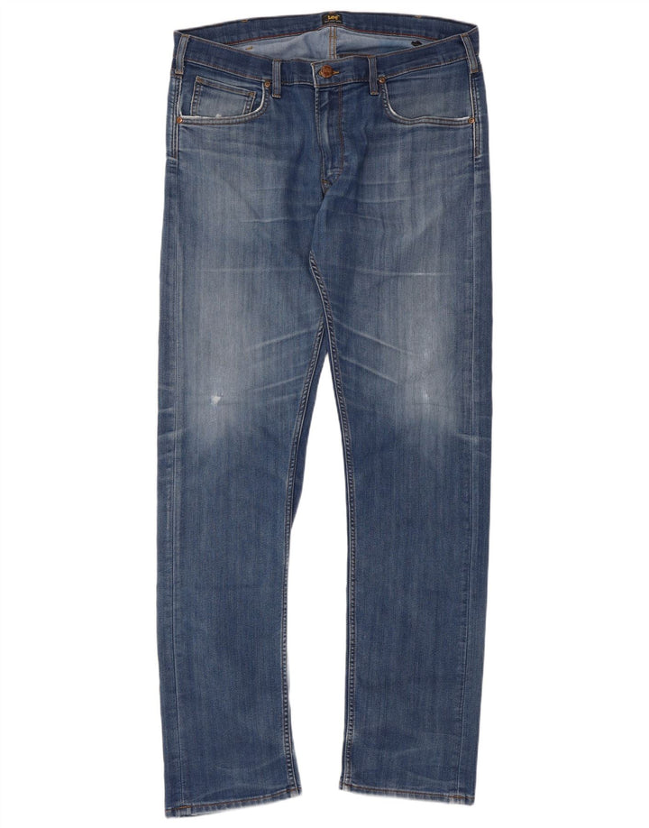 Vaqueros rectos Lee para hombre W38 L36 Algodón azul