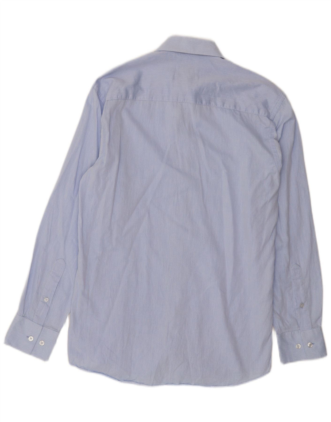 Calvin Klein Camisa Slim Fit para hombre Talla 39 Algodón azul medio