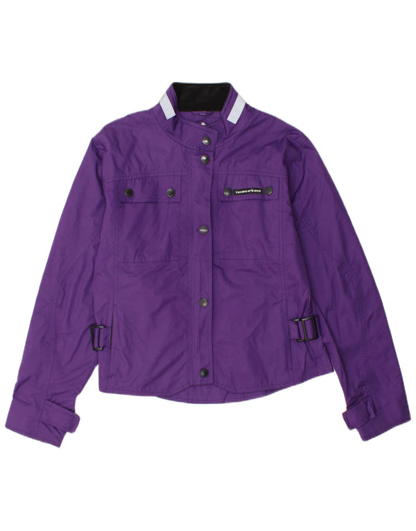 Tucano Urbano Chaqueta utilitaria para mujer UK 44 Poliéster morado mediano